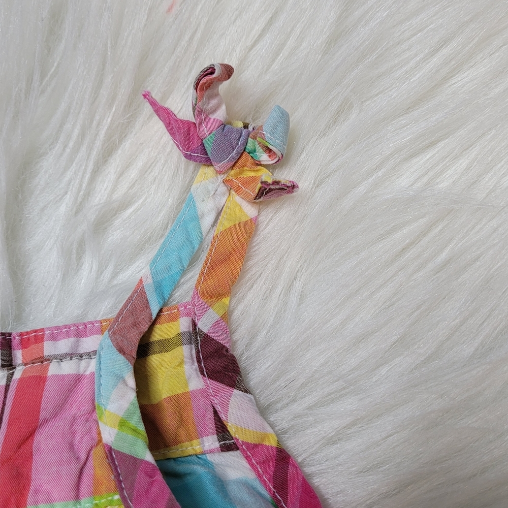 Wonder Kids Multiple Color Plaid Dress - Picture 4 of 5